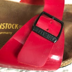Red Patent Leather ‘Madrid’ Birkenstock